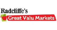 Radcliffe's Great Valu logo