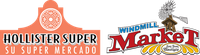 Hollister Super and Windmill Market logo