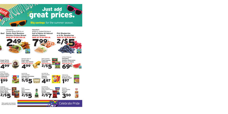 Hannaford flyer