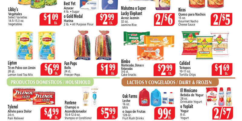 El Ahorro Supermarket Houston flyer
