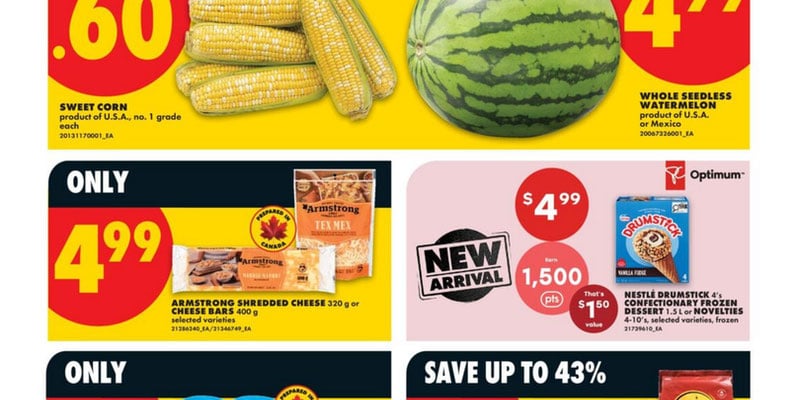 No Frills West flyer