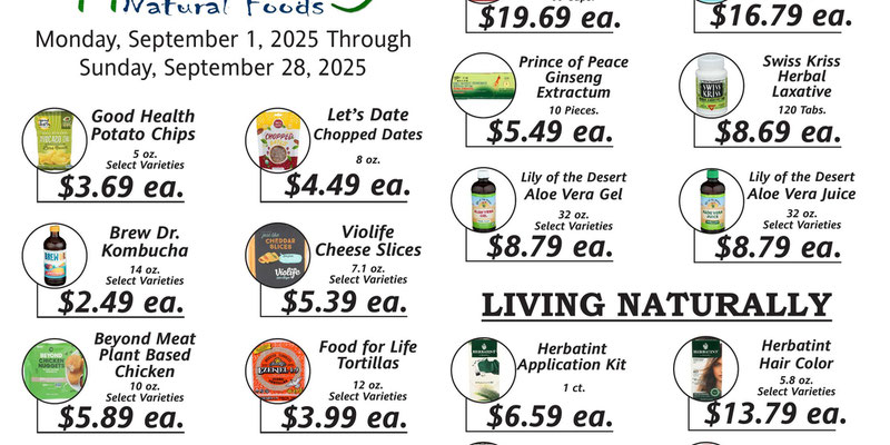 Apple Valley Natural Foods Weekly Ad