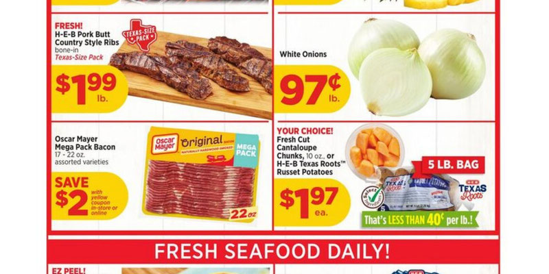 HEB flyer