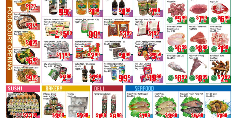 Pacific Fresh Food Market Pickering flyer