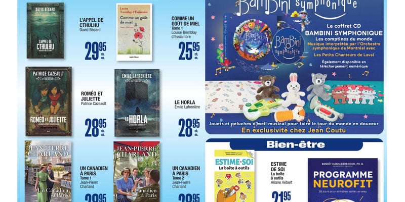 PJC Jean Coutu Boucherville Quebec Special Insert