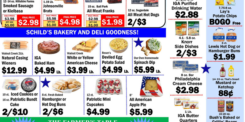 Schild's IGA Grafton, OH Current Ad