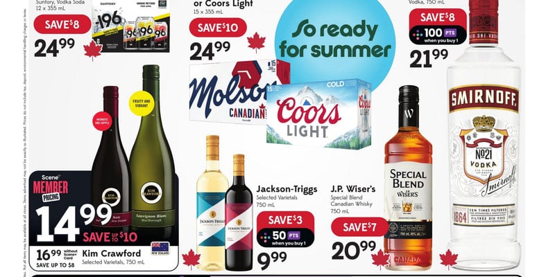 Safeway Liquor Canada flyer