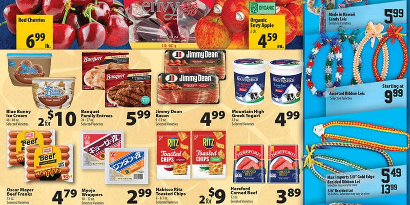 Times Supermarket Maui and Kauai flyer