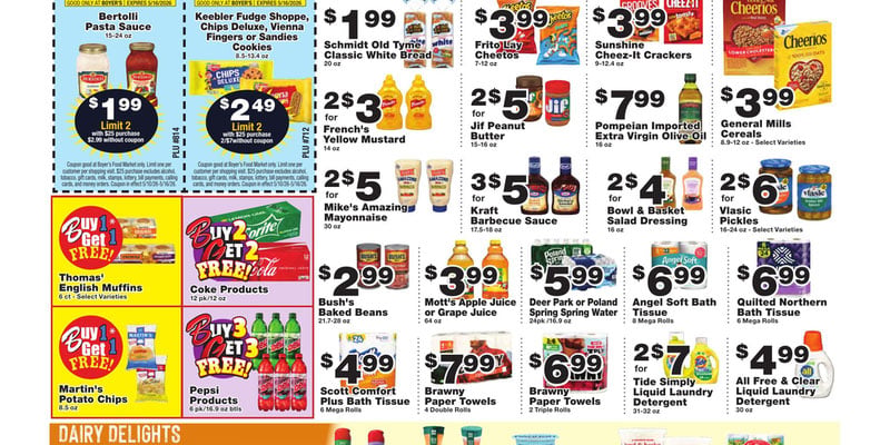 Boyers Food flyer