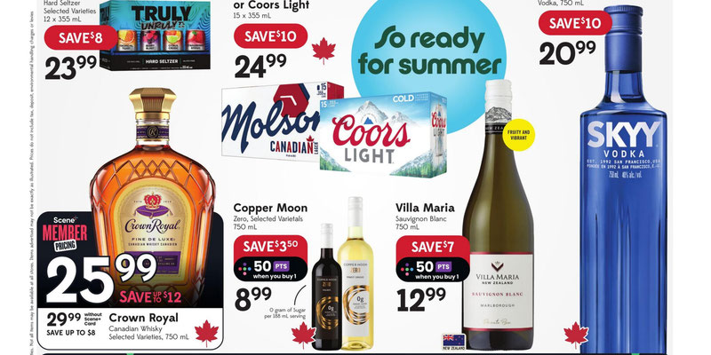 Safeway Liquor Canada flyer