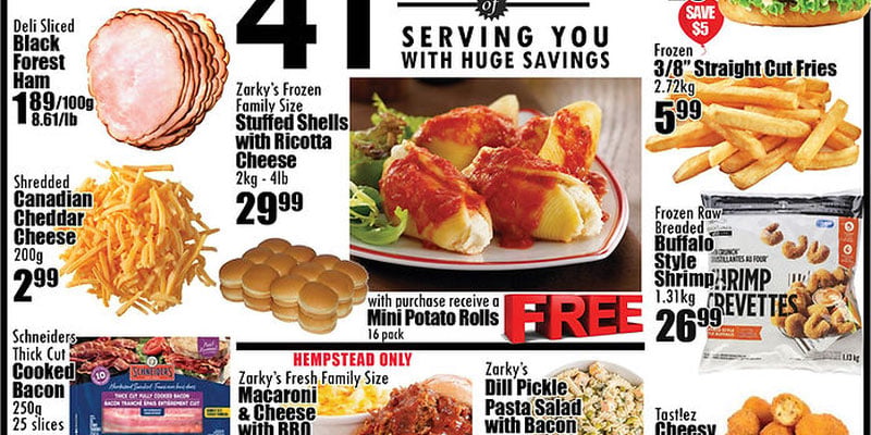 Zarkys Fine Foods Flyer