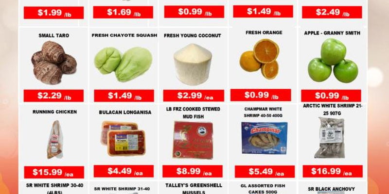 Hong Kong Food Market Calgary flyer