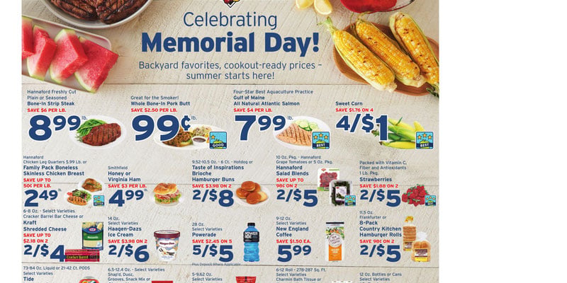 Hannaford flyer