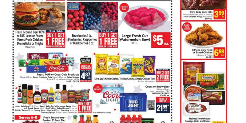 Lucky Supermarkets flyer