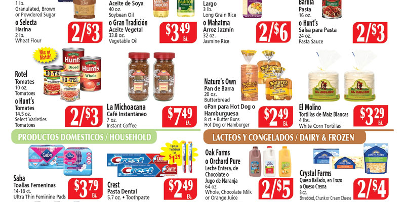 El Ahorro Supermarket Houston flyer
