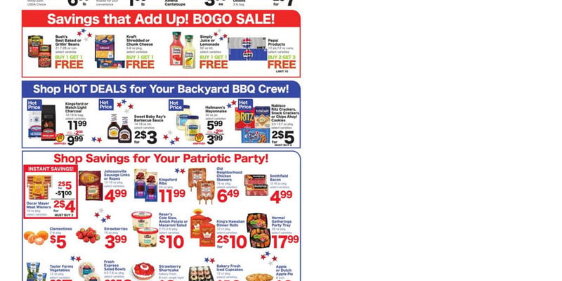 Shoppers Food flyer