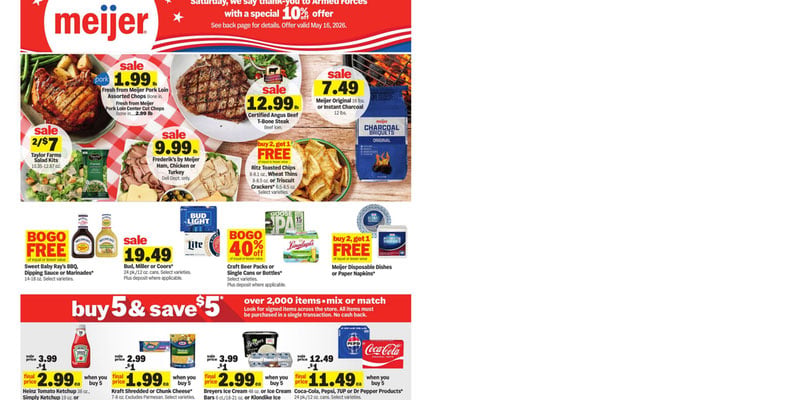 Meijer flyer