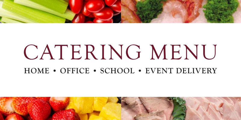Sunset Catering Menu Single Page