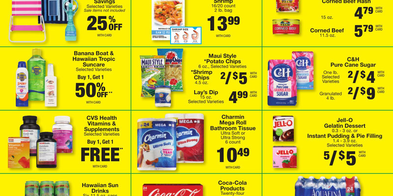 Longs Drugs Big Island - Kauai - Maui flyer