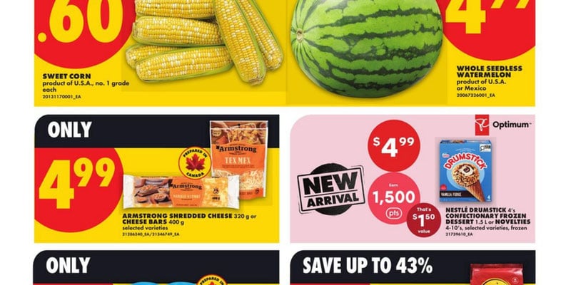 No Frills West flyer