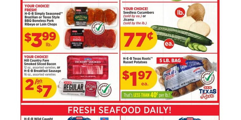 HEB flyer