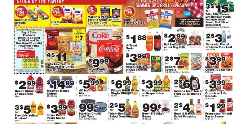 Boyers Food flyer