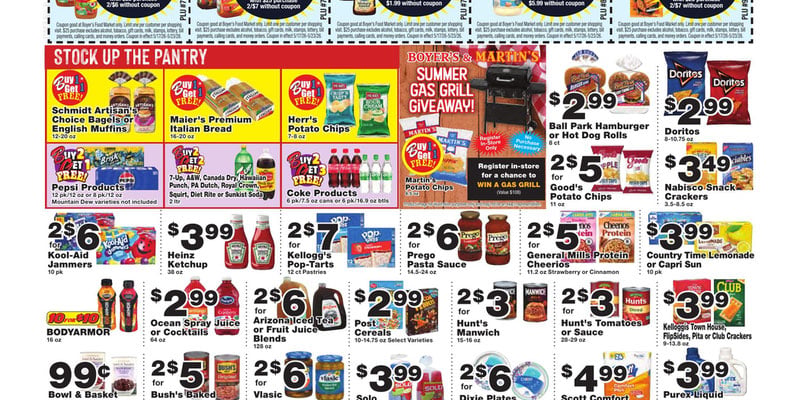 Boyers Food flyer