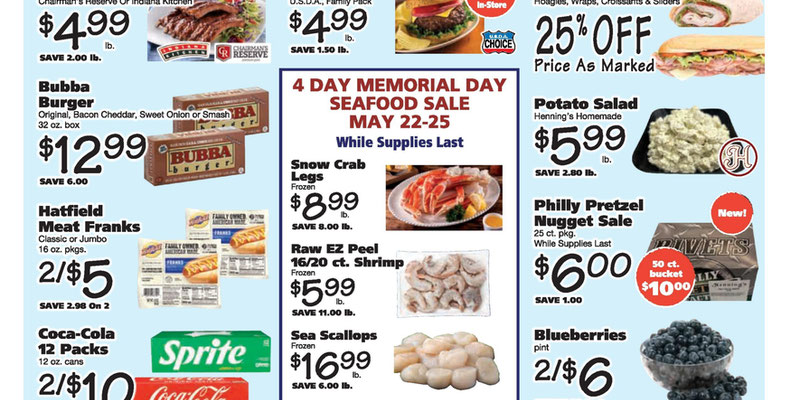 Henning’s Market Harleysville, PA Current Ad