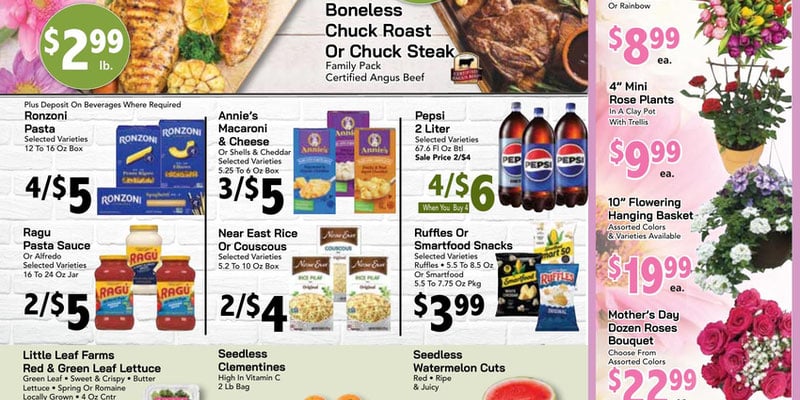 Adams Markets flyer