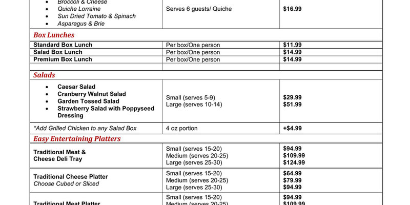 Sunset Pricesheet 8 2024