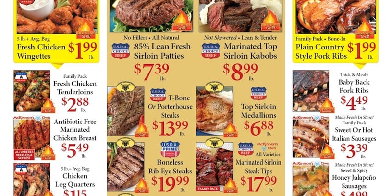 McKinnon's Supermarket flyer