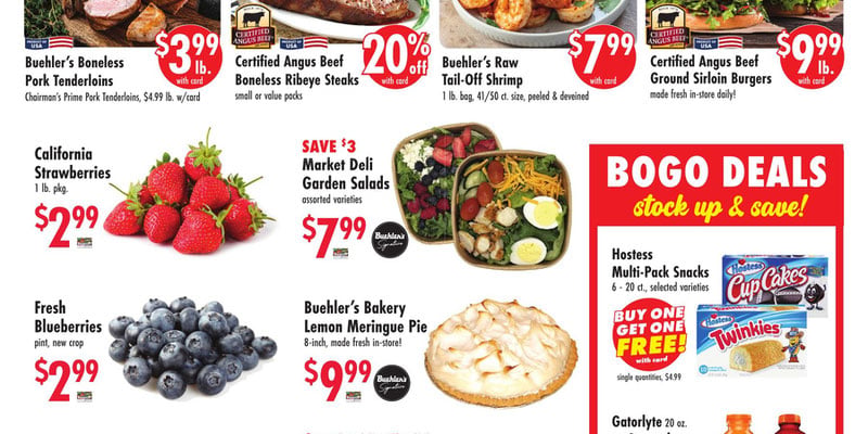 Buehler's flyer