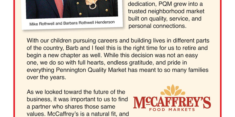 Pennington Quality Market Pennington, NJ flyer