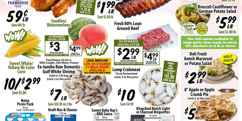 Green Valley Marketplace flyer