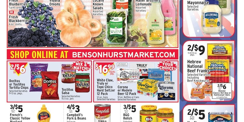 Bensonhurst Market Brooklyn, NY flyer