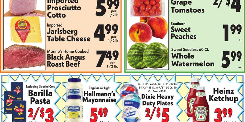 Marino's Flushing, NY flyer