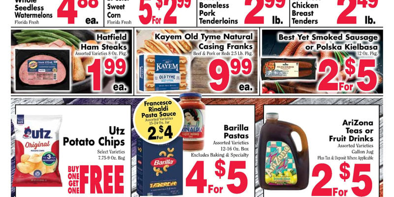 Andy's IGA Foodliner Houlton ME Current Ad