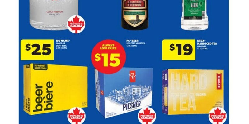 Real Canadian Liquor Store flyer