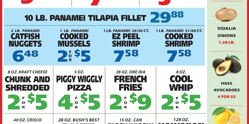 Neeses Piggly Wiggly Neeses, SC Weekly Ad