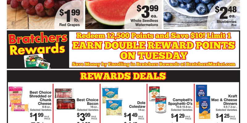 Bratchers Market flyer