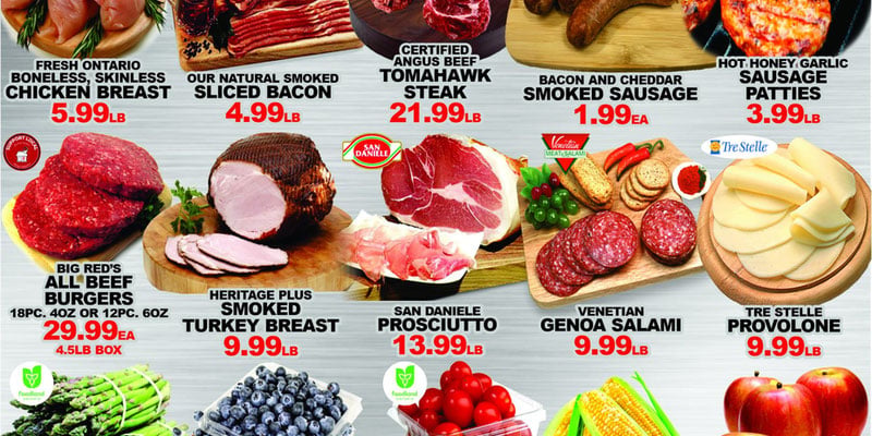 Big Red Markets flyer