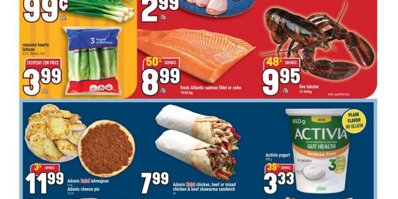 Adonis Ontario flyer