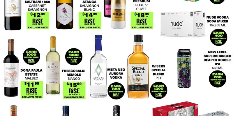 Ace Liquor flyer