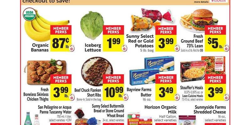 Lucky Supermarkets flyer