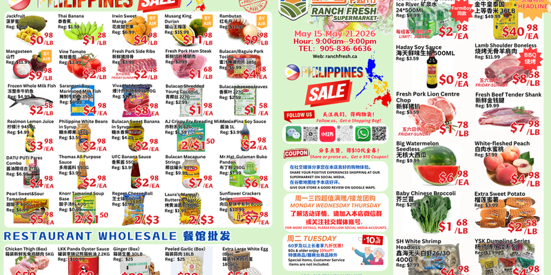 Ranch Fresh Supermarket flyer