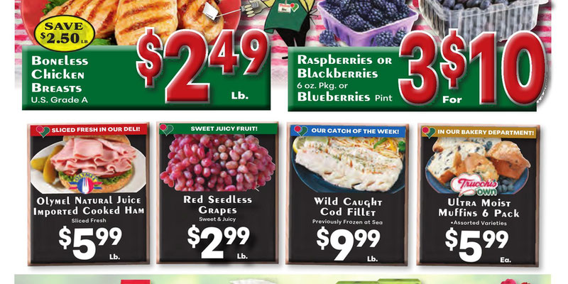 Trucchi's Supermarket flyer