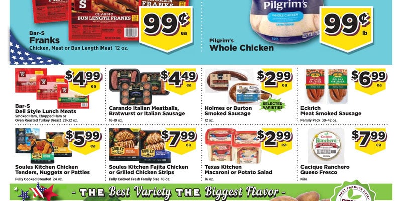 Food town Texas flyer