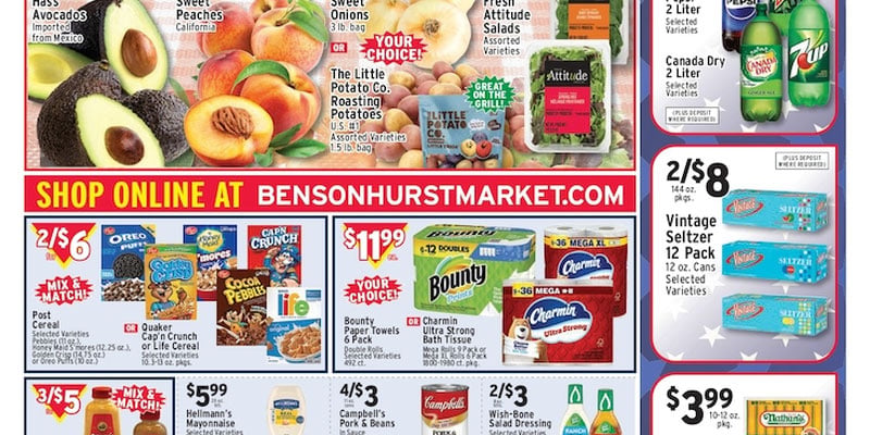 Bensonhurst Market Brooklyn, NY flyer