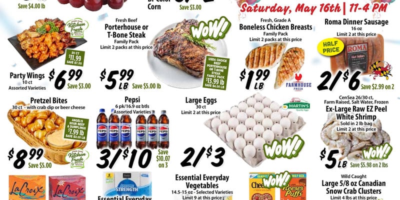 Green Valley Marketplace flyer