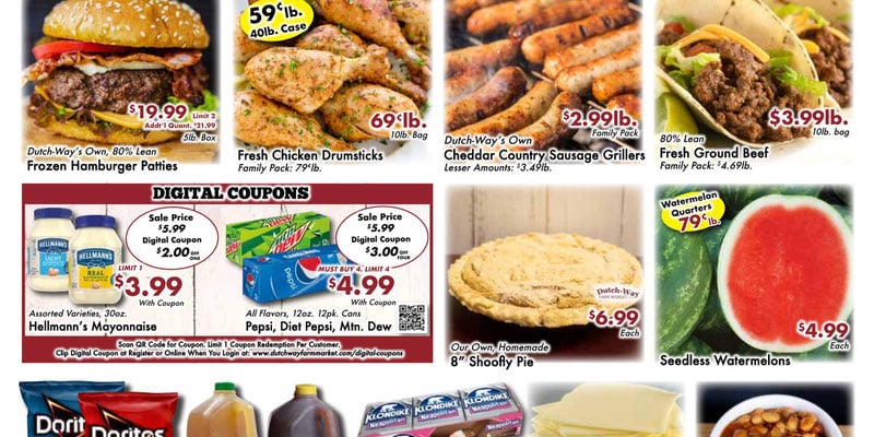 Dutch Way Farm Market flyer